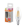 LED-Lampe B35 E14 Kerze 3.4W = 40W 470lm 4000K Neutral 320° Glühfaden Dimmbar SUPERSTAR Osram