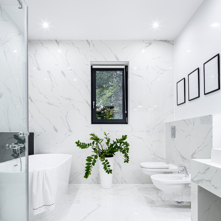 Flush-mounted GU10 Halogen Einbaustrahler Chrom Rund Kobi