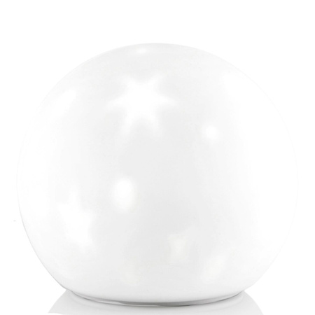 LED-Deko-Nachtlicht mit wiederaufladbarem Akku mondweiß GOLDLUX (Polux)