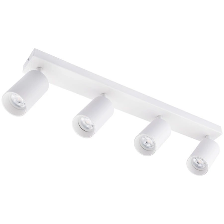 QUALIS SPOT Deckenleuchte Reflektor Halogenleuchte 4xGU10Weiß