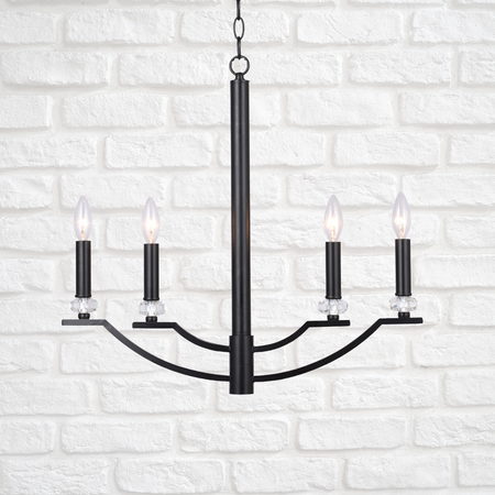 HIMS Kronleuchter Hänge-Deckenleuchte 4xE14 120cm - GOLDLUX (Polux)