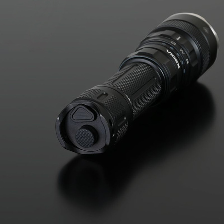 LED Wiederaufladbare Hand-Taschenlampe 3 Lichtfarben 20W 2000lm 5000K Schwarz IP68 Videx