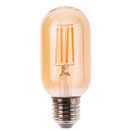 LED-Lampe E27 T45 4W = 40W 470LM 2000K warmweiß 360° Filament Amber LUMILED