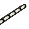 Magnetische LED-Schienenleuchte 18W 1400lm 4000K Neutral CRI90 90° Schwarz VIDEX