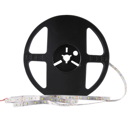 LED Streifen 12V 10W 300LED 2835 Kalt 8mm 5m