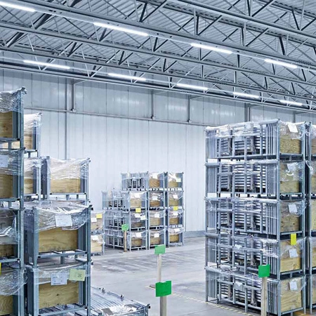 Hermetische Feuchtraumleuchte LED 2x T8, G13 Leuchte IP65 60cm+LED-Leuchtstofflampen 9W 6500K LUMILED