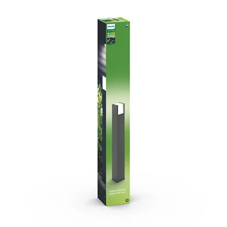 Außen-LED-Gartenlampe ARBOR myGarden 6W 4000K IP44 Mast 77cm Anthrazit PHILIPS