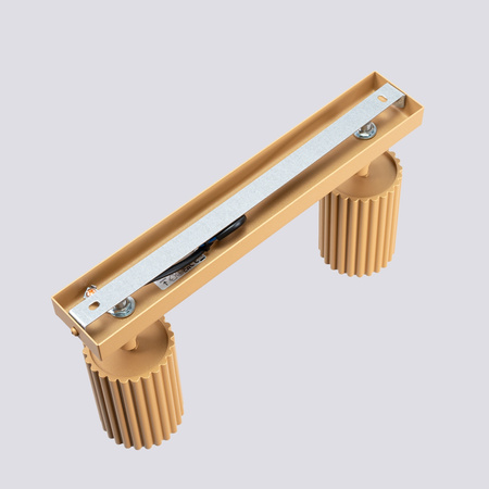 Tuba Spot Reflektor-Deckenleuchte 2x GU10 Gold Carbon Deep Space SL.1561 Sollux