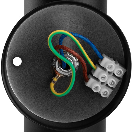 Wandleuchte Außen GU10, Garten-Wandleuchte IP44 nach oben und unten Schwarz ZINNA LUMILED