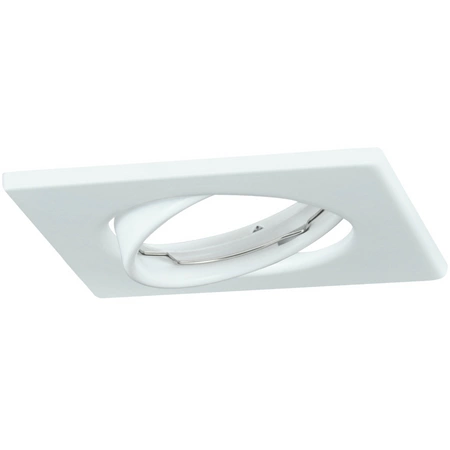 BEWEGLICHE Deckenleuchte OPIN GOLDLUX (Polux) QUADRATISCH WEISSER STAHL