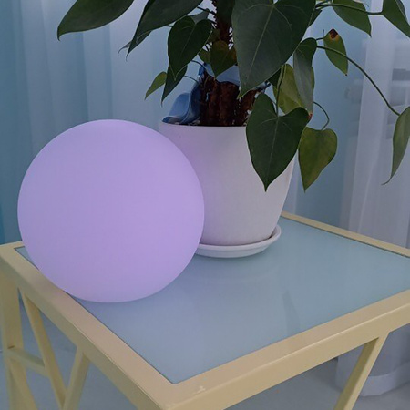 Gartenlampe LED Solarbetriebene RGB Kugel 30 cm