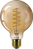 Globe E27 G93 LED Lampen 4W = 25W 250lm 1800K Warm Filament Amber PHILIPS Dimmbar