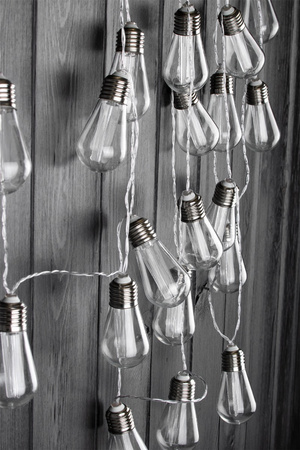 20x LED Solar Lichterkette, Außen Garten Lichterkette 5.69m 3000K warm HELIC LUMILED