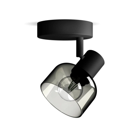 Wandleuchte E14 LED Schwarz Sleet Philips