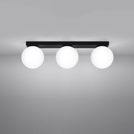 YOLI 3 3xG9 Schwarz Modern SOLLUX Deckenleuchte