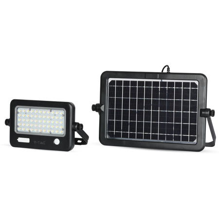 LED Fluter 10W 4000K IP65 + USB-Solarpanel IP65 VT-788-10 V-TAC