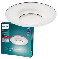 LED-Deckenleuchte Plafond 40W 4400lm 4000K Schwarz Granat Philips