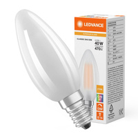 LED Lampen B35 E14 4.2W = 40W 470lm 2700K Warmweiß FILAMENT DIMMABLE LEDVANCE