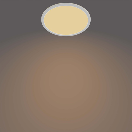 LED-Deckenleuchte SUPERSLIM 15W 2700K 25cm IP44 Dimmbar Weiß PHILIPS