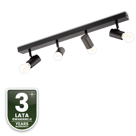 SPOT TUBA Deckenleuchte Reflektor Halogen Leuchte 4x E27 GLASA LUMILED