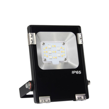 LED Fluter 10W 900lm RGB+CCT IP65 Schwarz Mi-Light - FUTT05 Flutlicht