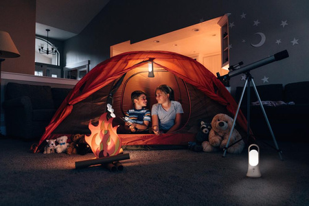 LED-Stehleuchte 0,65W Akku 6 V 4000K neutral tragbar mit Bewegungs- und Dämmerungssensor 21 cm NIGHTLUX LATERNE LEDVANCE