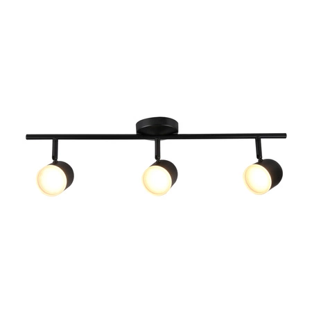 Decken-/Wandleuchte verstellbar 12,6W LED RAWI 3 schwarz 3000K GOLDLUX (Polux)