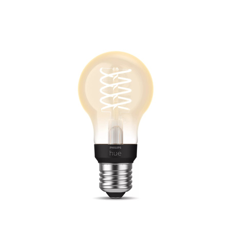 LED-Lampe E27 A60 7W 2100K Warm Filament PHILIPS HUE Weiß Bluetooth Zigbee