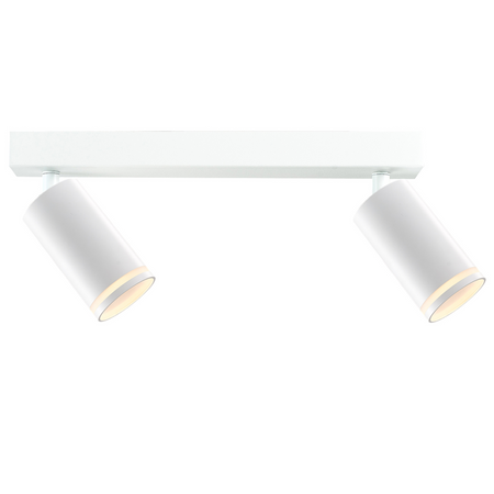 Wand- und Deckeneinbaustrahler 2x GU10 Weiß PARIS Sanico Goldlux