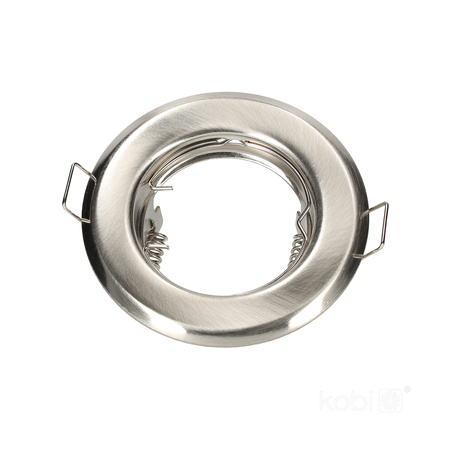 Flush-mounted GU10 Halogen Einbaustrahler Chrom Rund Kobi