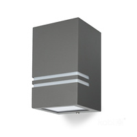 LED-Gartenleuchte QUAZAR 11 GU10 IP44 KOBI ALUMINIUM GRAU