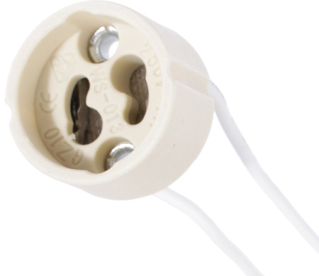 10X Keramiksockel für GU10 LED-Lampen