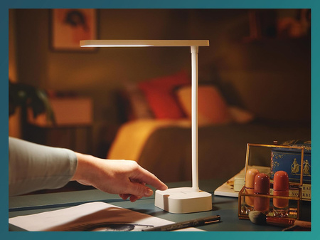 LED-Tisch-Schreibtischlampe TILPA 5W 5000K Dimmbar Weiß PHILIPS