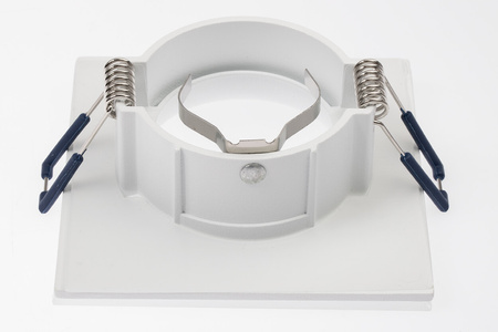 Einbaustrahler GU10, Einbauspot HALOGEN IP44 Quadrat Weiß AQUA LUMILED