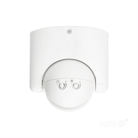PIR-Bewegungs- und Dämmerungsmelder LX39 180ST WHITE KOBI