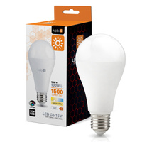 LED-Lampe E27 Ball 15W 1500lm 3000K Warm 270° Kobi