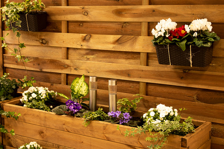 LED-Solar-Gartenlampe eingebettetes TUBA Edelstahl