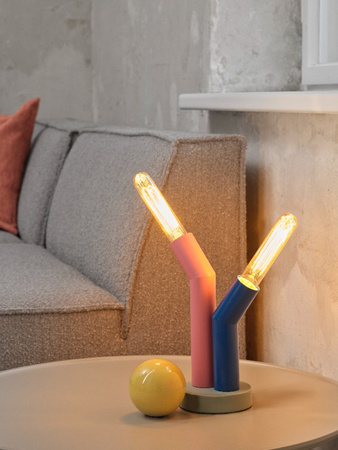 Tischlampe Schreibtisch Leuchte Stehend Dekorativ E27 Mehrfarbig Dekor Ledvance