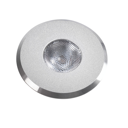 LED-Deckeneinbauleuchte HAXA 1,2W 110lm 3000K Warm Aluminium KANLUX