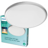 Plafond LED-Anbau-Deckenleuchte SPRAY 12W 2700K 29cm IP44 Silber Rund PHILIPS
