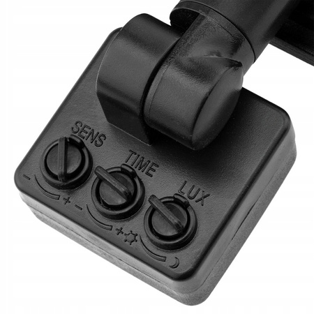 Bewegungsmelder für den Außenbereich verstellbar PIR 120ST IP65 für schwarze Ecolight-Flutlichter