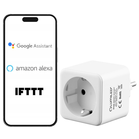 Smart WiFi Socket Smart Steckdose Wattmeter Timer TUYA SMART NIVO LUMILED