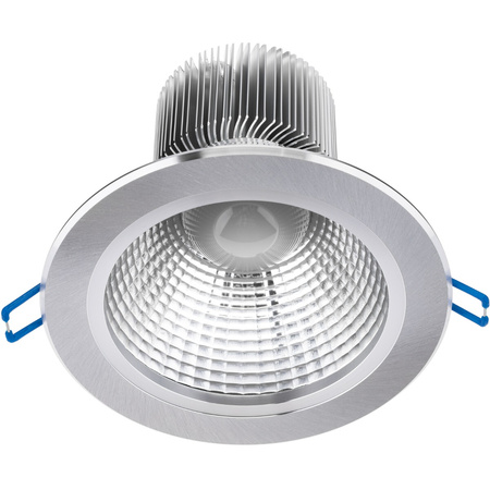 Deckenleuchte 15W Einbau-LED-DOWNLIGHT DEEP Rund 4000K 1200lm Silber