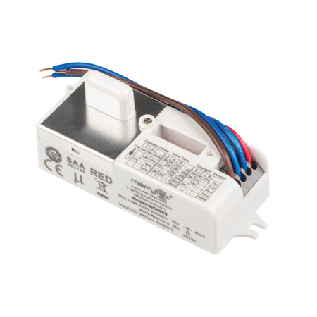 Mikrowellen-Bewegungsmelder 6m Aufputz-Rechteckig Weiß MAH Kanlux