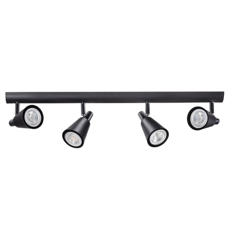 SEMPRA PAR16 4x GU10 Schwarz KANLUX Wand- und Deckenleuchte