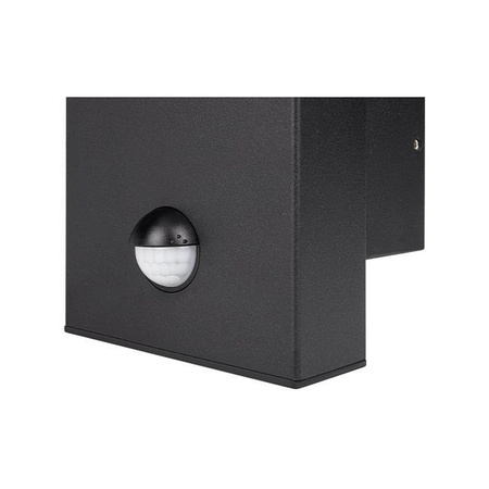 Garten-Wandleuchte für den Außenbereich LED 12W 4000K IP54 mit Bewegungs- und Dämmerungssensor