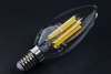 6x LED Lampen E14, Kerzenform Lampe B35 7W = 60W 806lm 360° 3000K warm Glühfaden LUMILED