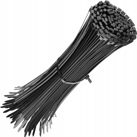 Starker Kabelbinder 4,6x250mm schwarz 100 Stück ECOLIGHT