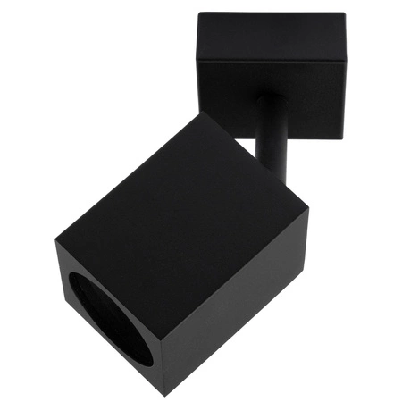 Decken- und Wandleuchte GU10 QUANTUS Reflektor Schwarz