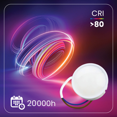 10x LED-Modul INSERT 5W 470lm 120° 4000K Neutral LUMILED